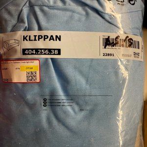 Light Blue Klippan Loveseat Sofa Cover (slipcover)